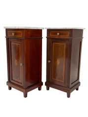 Pair of Art Nouveau Nightstands or Bedside Tables, 1900s